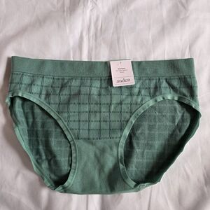 Auden Sage Green Patterned Briefs
